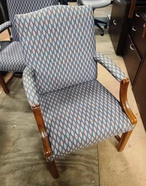 Wooden High Back Guest Chair